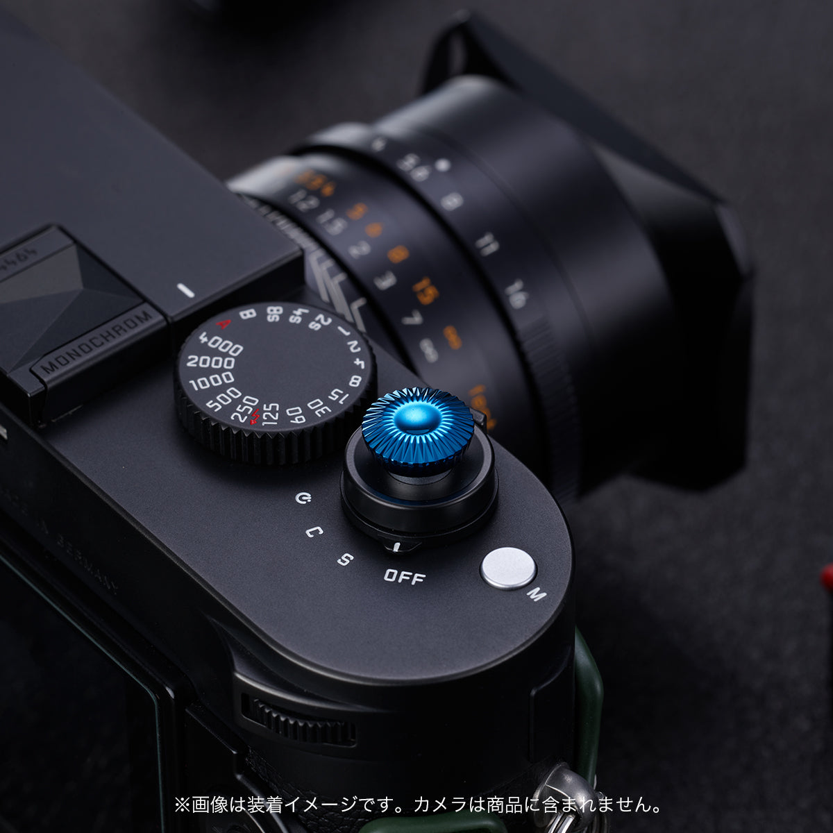 AKuser BE THE ULTIMATE SRB3000 12mm ソフトレリーズボタン | シャッターボタン
