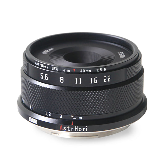 AstrHori アストロリ 40mm F5.6 単焦点レンズ GFXマウント ブラック