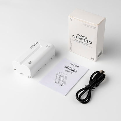Viltrox NP-Fシリーズ交換バッテリー USB充電式