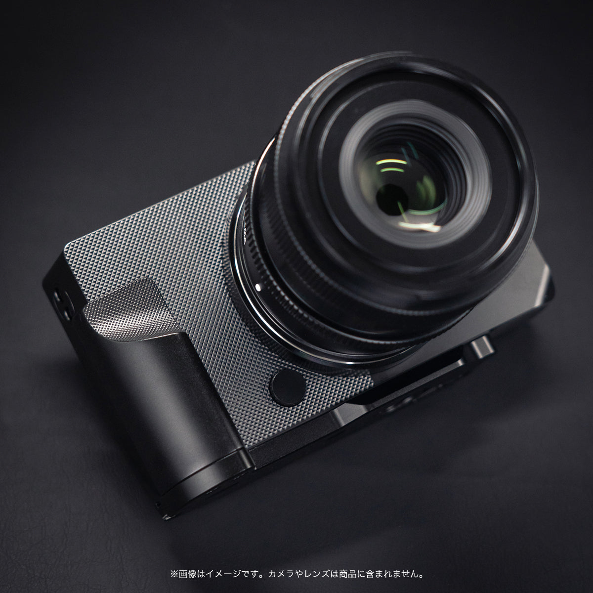 YUWOOD プレミアムカメラグリップ 一体型ベースプレート  SIGMA BF 専用 アルカスイス互換