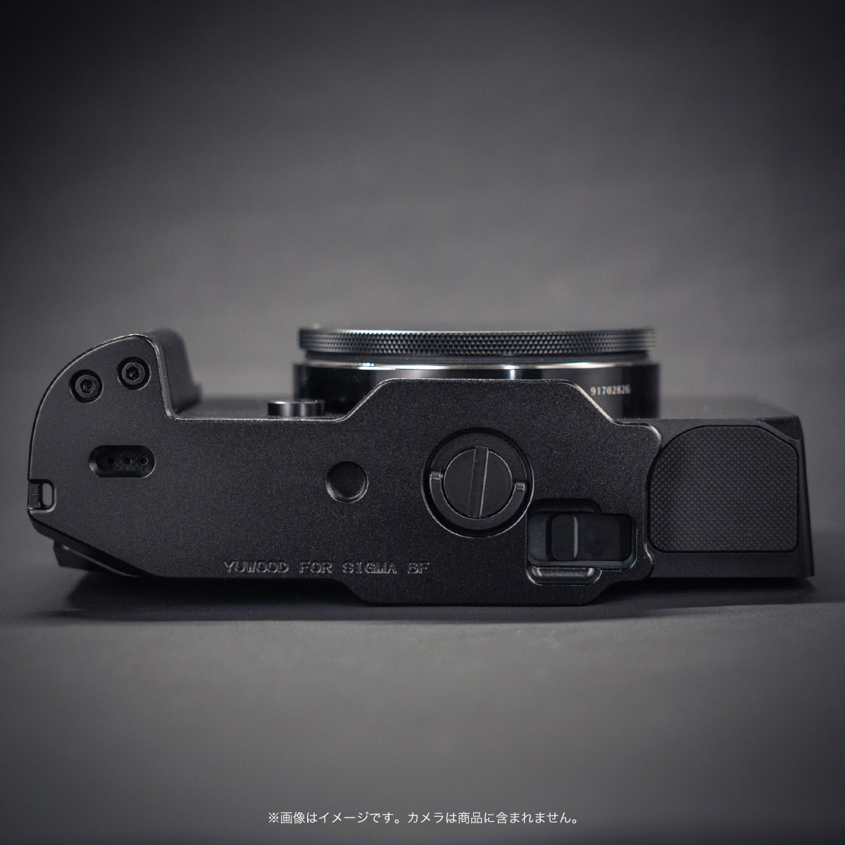 YUWOOD プレミアムカメラグリップ 一体型ベースプレート SIGMA BF 専用
