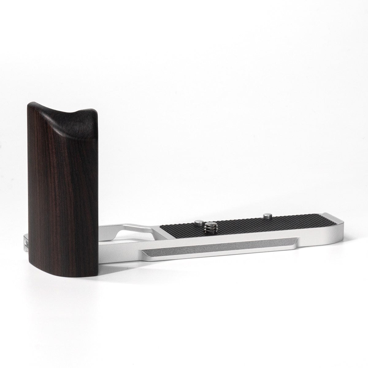 YUWOOD ウッドグリップ 一体型ベースプレート  Nikon Zf 専用 アルカスイス互換 黒檀