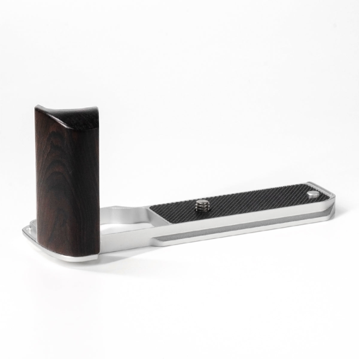 YUWOOD ウッドグリップ 一体型ベースプレート  Nikon Zfc 専用 アルカスイス互換 黒檀