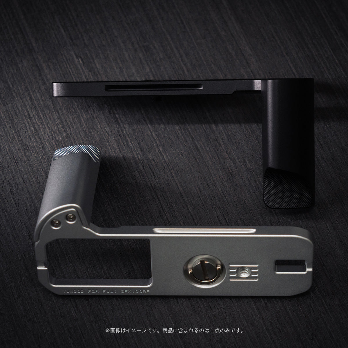 YUWOOD プレミアムカメラグリップ 一体型ベースプレート FUJIFILM GFX100RF 専用