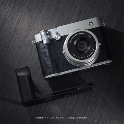YUWOOD プレミアムカメラグリップ 一体型ベースプレート FUJIFILM GFX100RF 専用