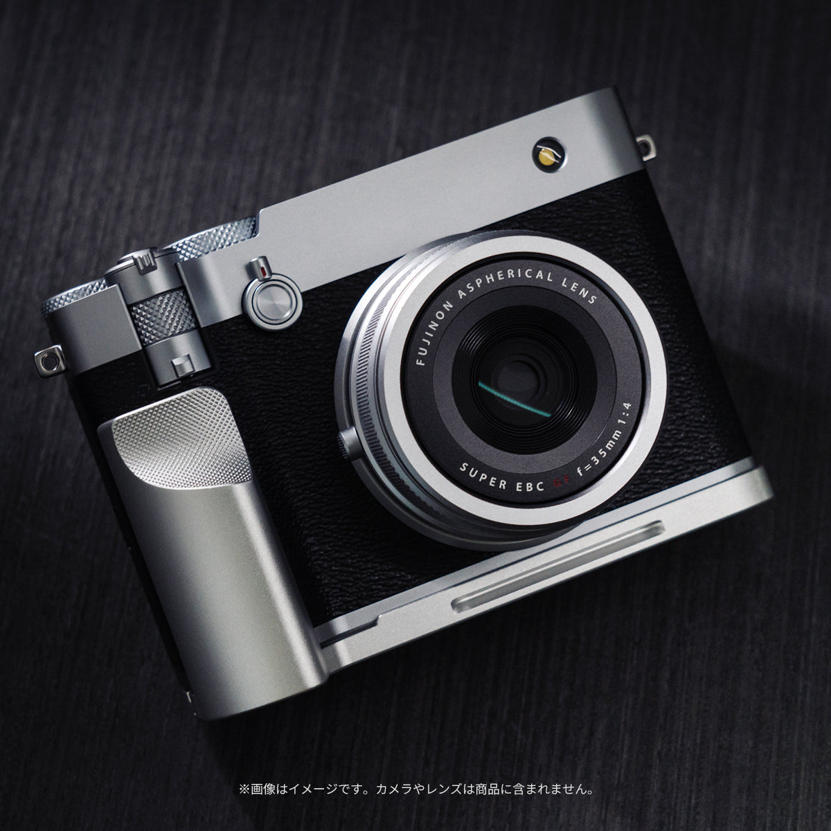 YUWOOD プレミアムカメラグリップ 一体型ベースプレート FUJIFILM GFX100RF 専用