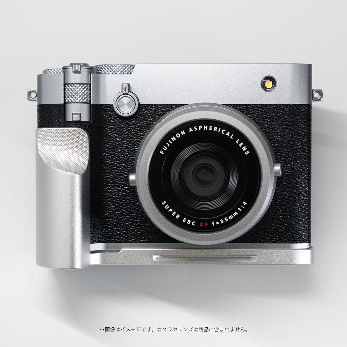 YUWOOD プレミアムカメラグリップ 一体型ベースプレート FUJIFILM GFX100RF 専用