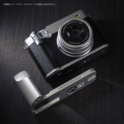YUWOOD プレミアムカメラグリップ 一体型ベースプレート FUJIFILM GFX100RF 専用