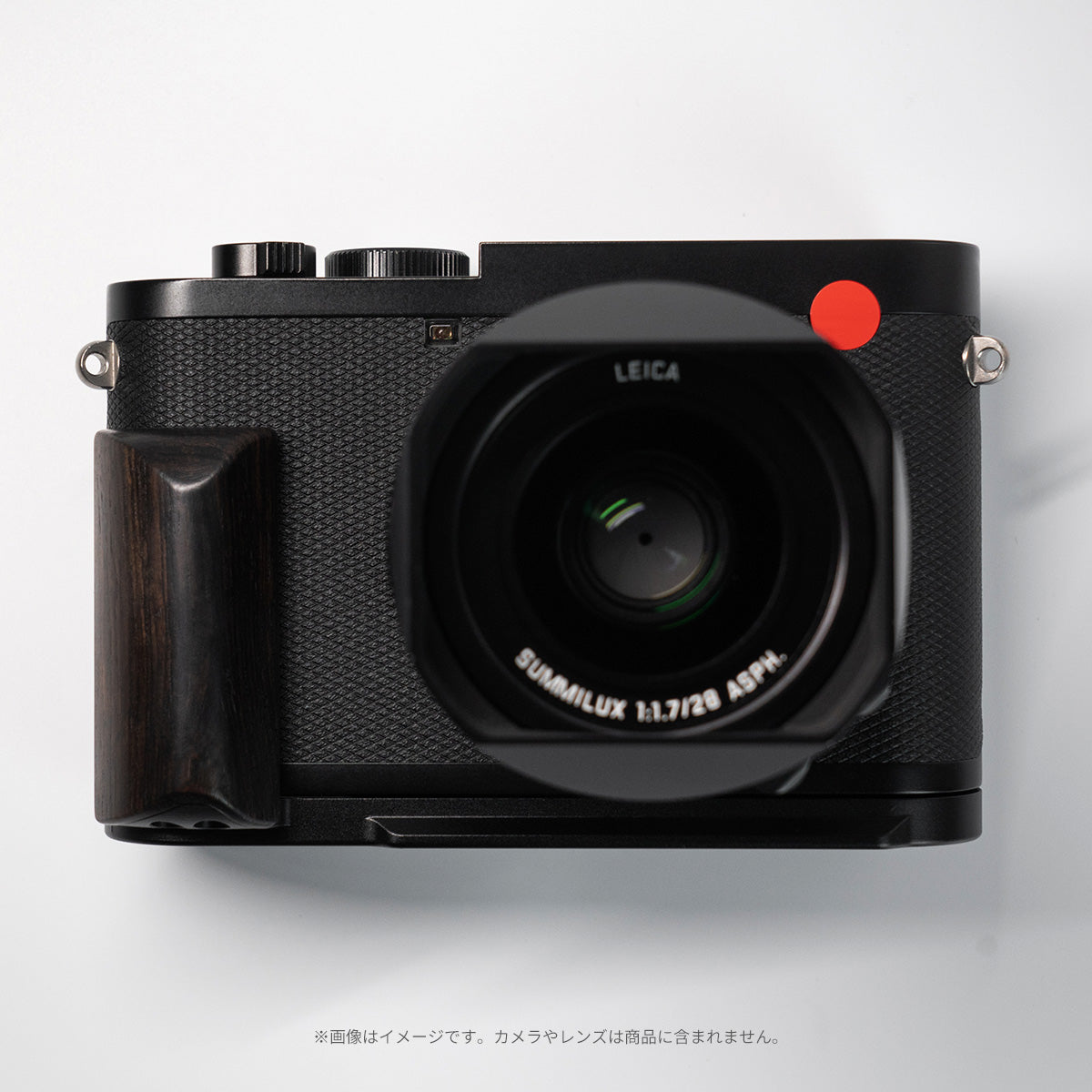 YUWOOD ウッドグリップ 一体型ベースプレートLeica Q3 専用