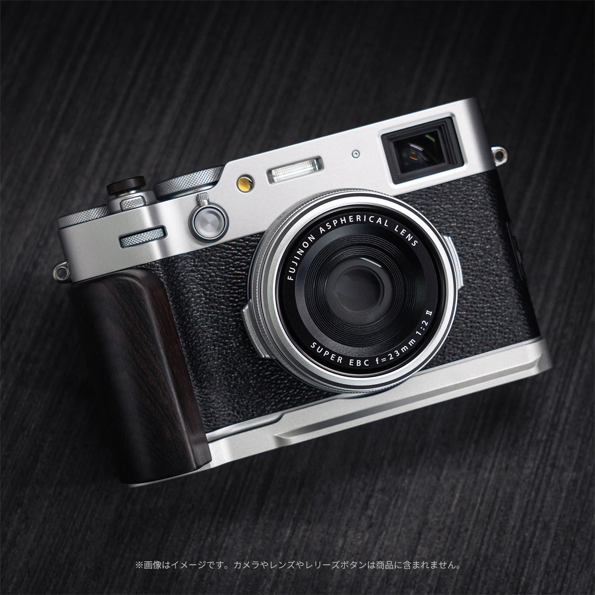 YUWOOD ウッドグリップ 一体型ベースプレートFUJIFILM X100VI 専用