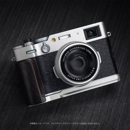 YUWOOD ウッドグリップ 一体型ベースプレートFUJIFILM X100VI 専用