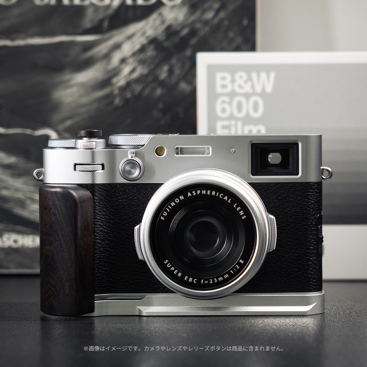 YUWOOD ウッドグリップ 一体型ベースプレートFUJIFILM X100VI 専用
