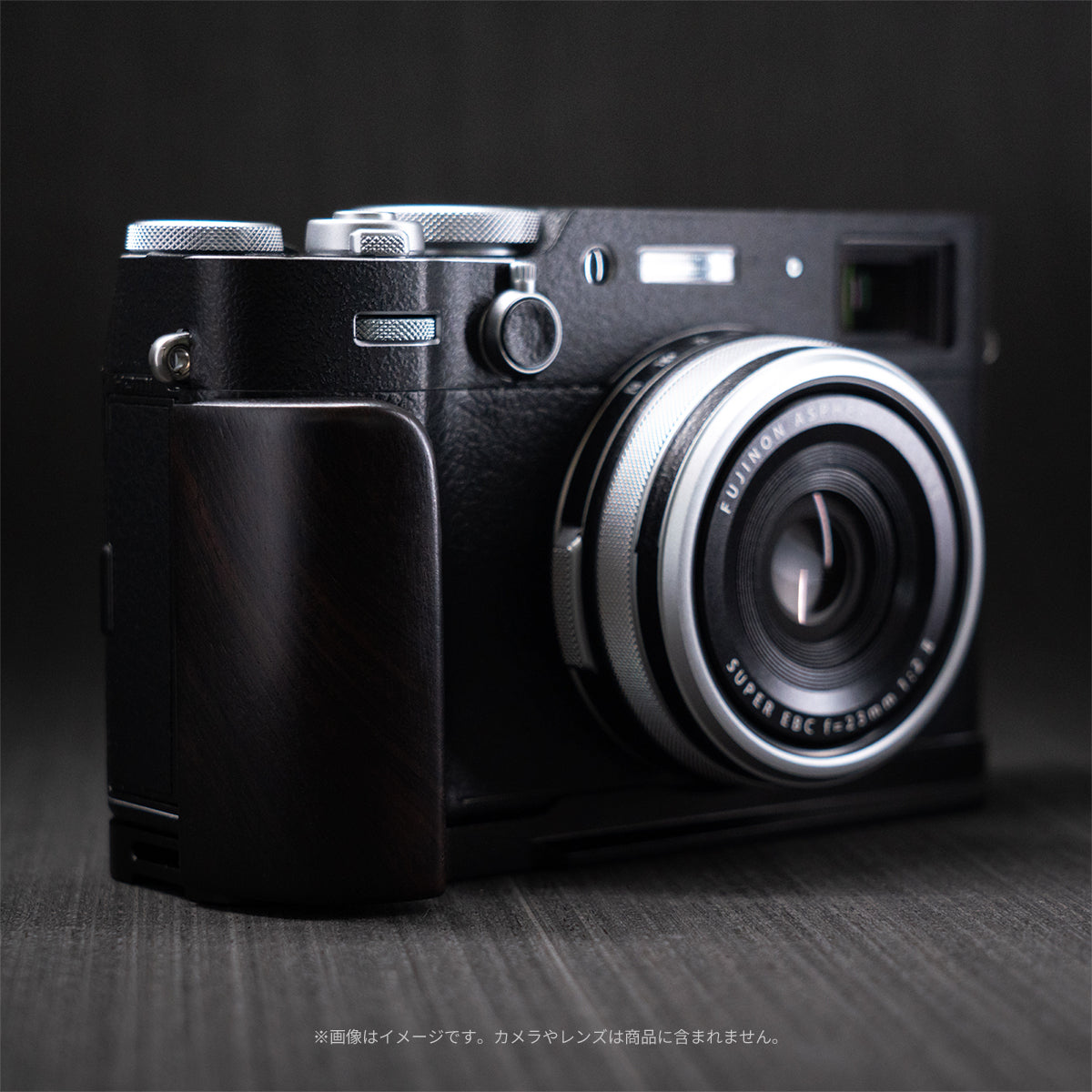 YUWOOD ウッドグリップ 一体型ベースプレートFUJIFILM X100VI 専用