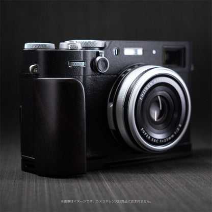 YUWOOD ウッドグリップ 一体型ベースプレートFUJIFILM X100VI 専用