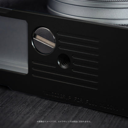 YUWOOD ウッドグリップ 一体型ベースプレートFUJIFILM X100VI 専用