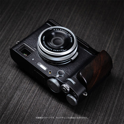 YUWOOD ウッドグリップ 一体型ベースプレートFUJIFILM X100VI 専用