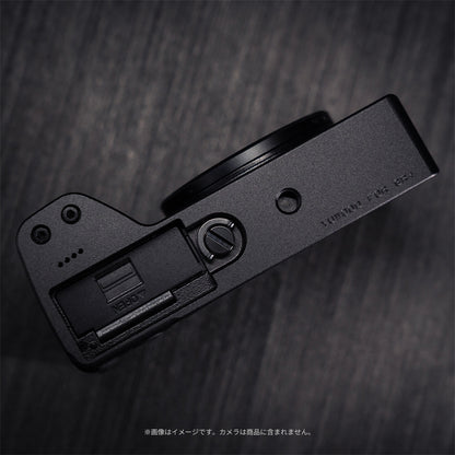 YUWOOD ウッドグリップ 一体型ベースプレート RICOH GR IV 専用 黒檀