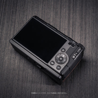 YUWOOD ウッドグリップ 一体型ベースプレート RICOH GR IV 専用 黒檀
