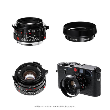 MR.DING Pactcron 35mm F1.8 ブラック ライカMマウント