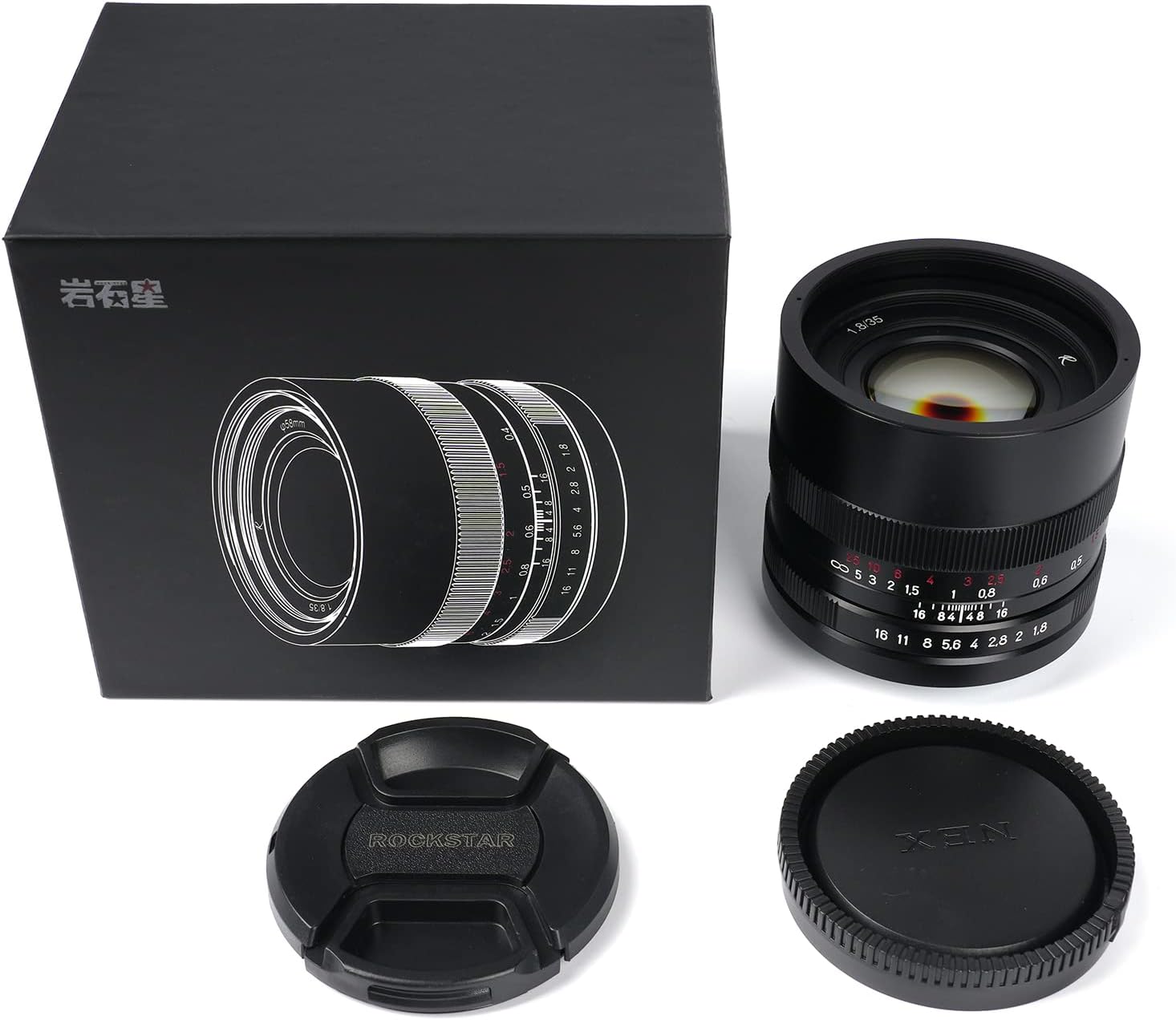ASTRHORI アストロリ 35 mm f/1.8ソニー Eマウント AstrHori 35mm F1.8 ブラック 単焦点レンズ [生産終了品/大特価