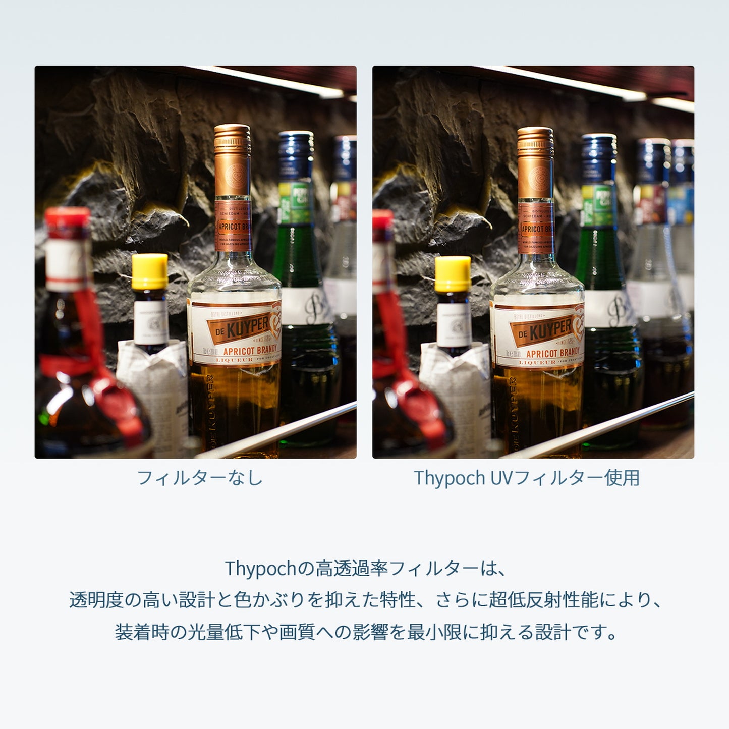 Thypoch Zero Reflex Clear Filter レンズフィルター