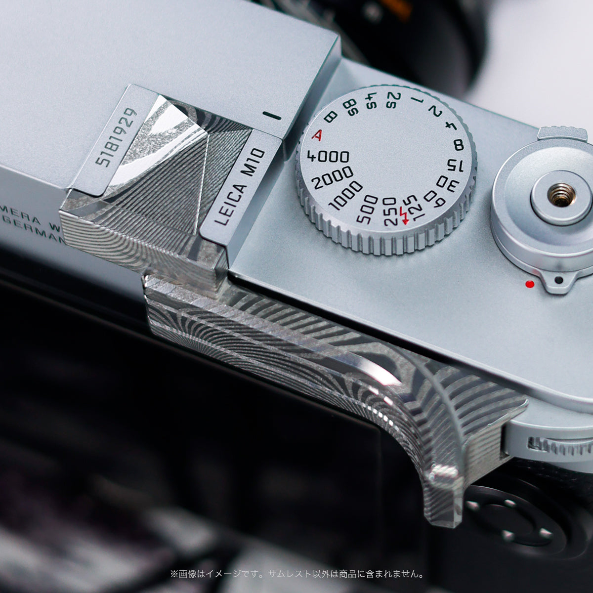 AKuser BE THE ULTIMATE Leica M11/M10用 サムレスト – 2ndfocus