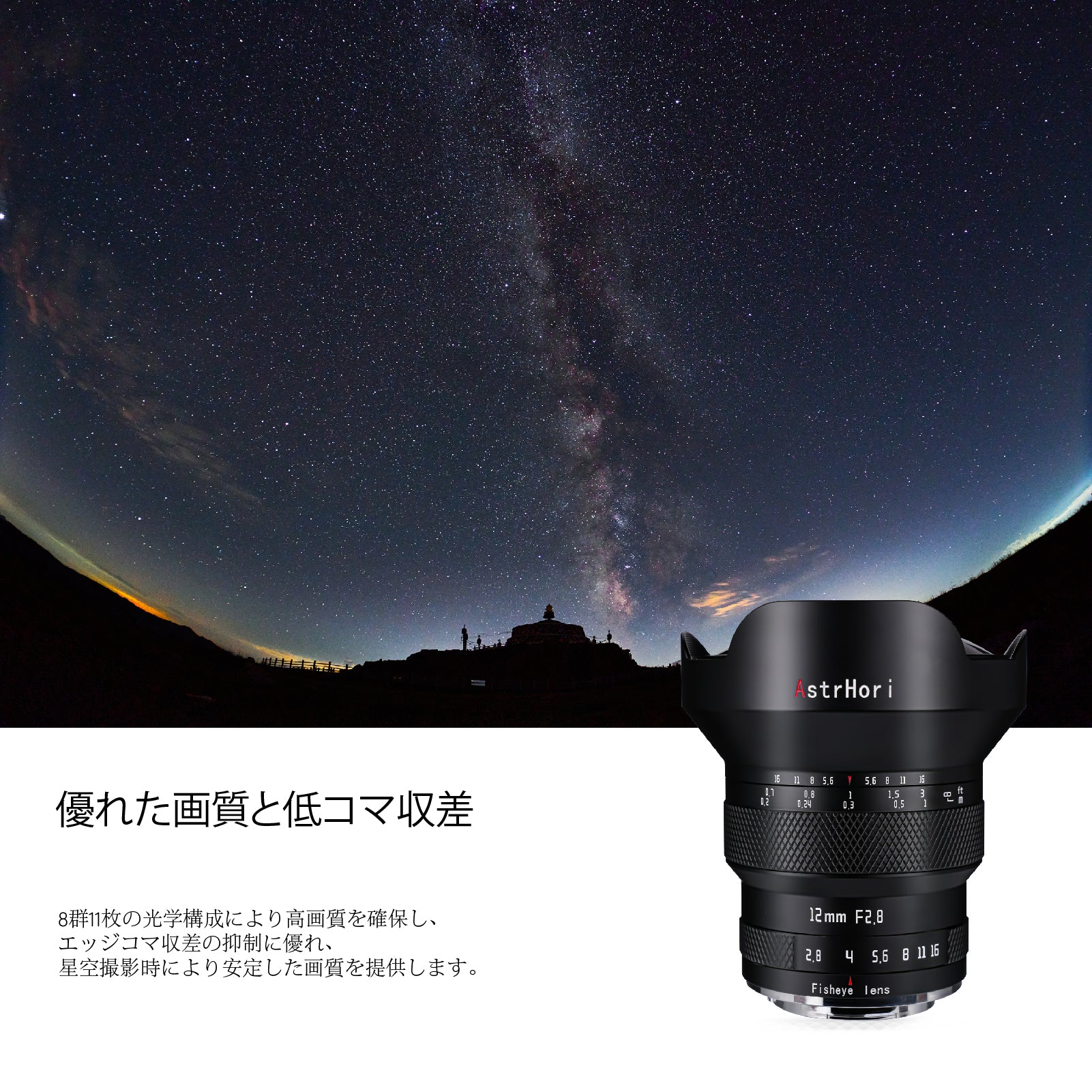 AstrHori アストロリ 12ｍｍ F2.8 Fisheye – 2ndfocus