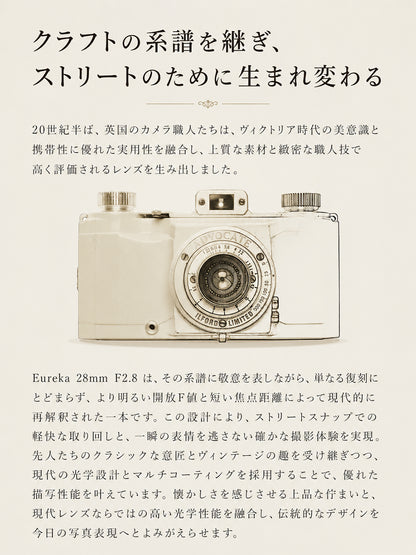 Thypoch Eureka 28mm f/2.8 ASPH. Leica M-mount