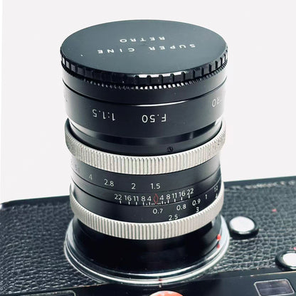 【Pre-order】鏡頭環保師 SUPER CINE RETRO 50mm F1.5 Type S5 / Ekton Limited