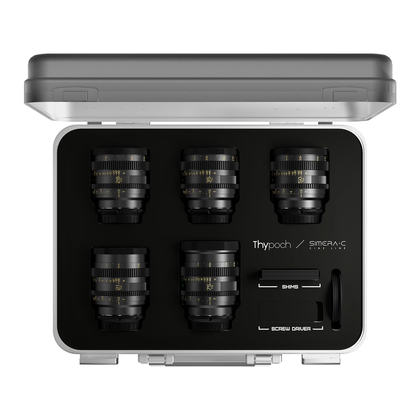 Thypoch Simera-C 5本セット 21-75mm T1.5